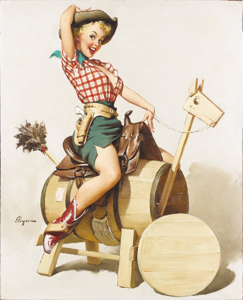 Vintage sexy Pin-Up Girl s