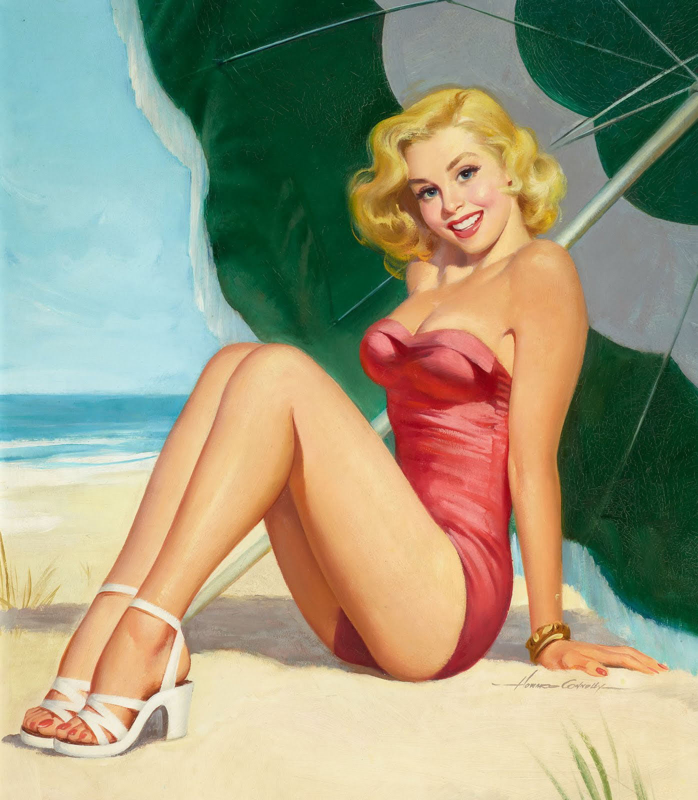 Vintage Pin Up Girl