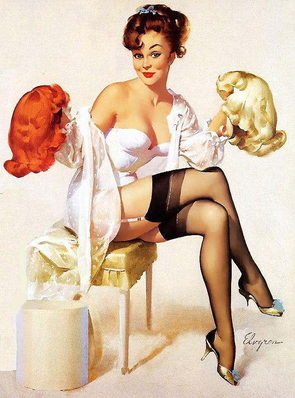 pin up girl style Vintage