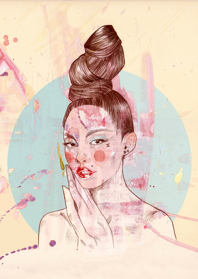 Tattoo inspired art by Liz Clements (11)