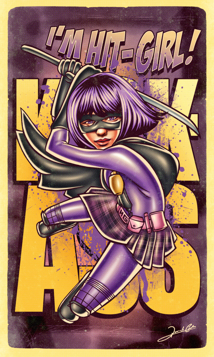 hitgirl_pinup1_Pin_Up_Movie_Posters