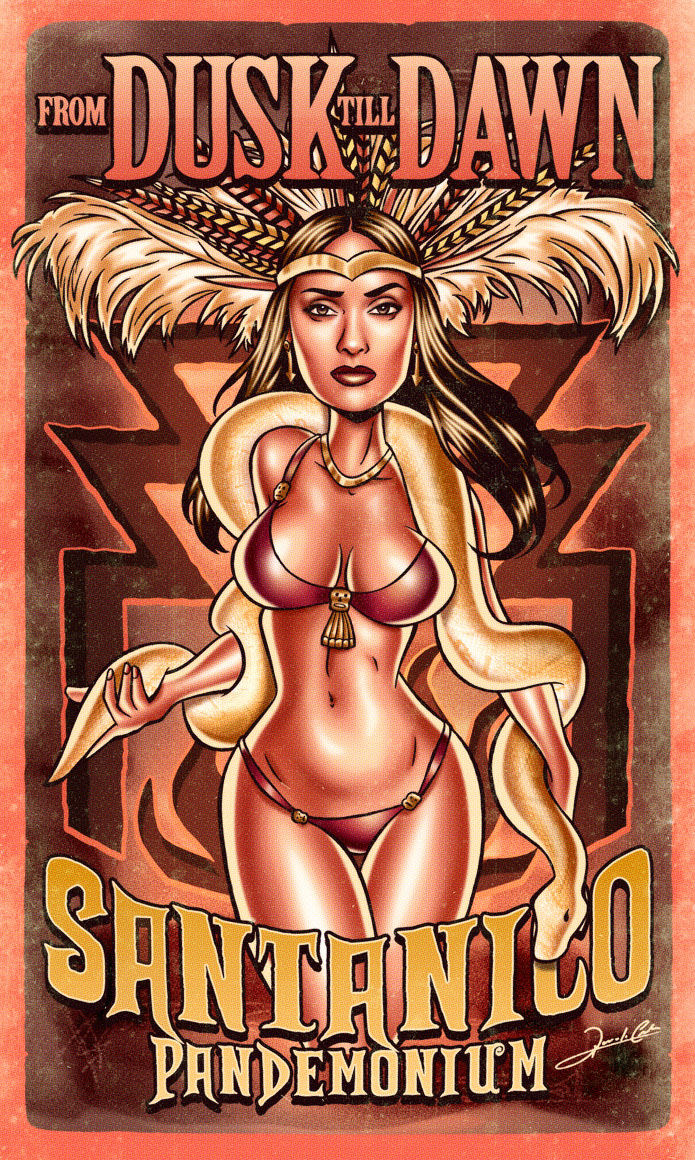 santanico_pandemonium_pinup_Pin_Up_Movie_Posters