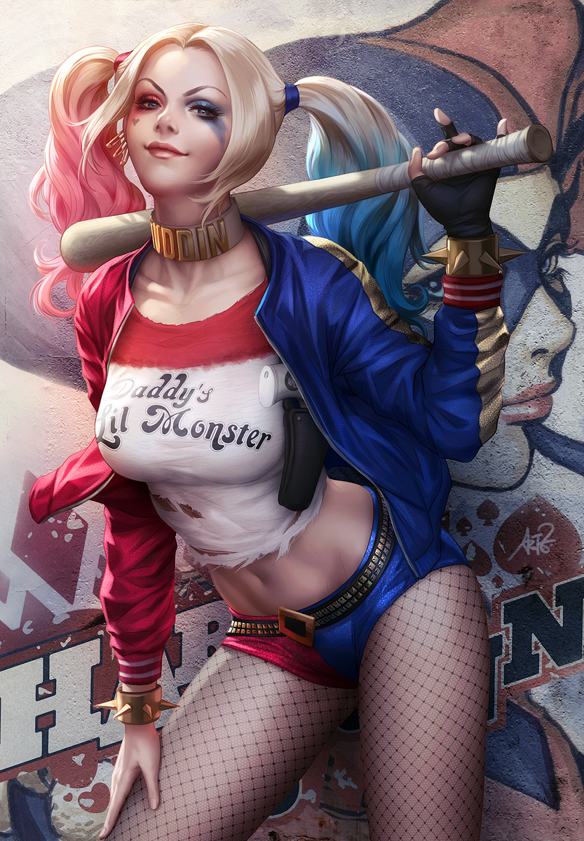 harley_suicide_squad_by_artgerm-d8zcrhc