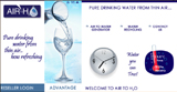 air to water | recycled water