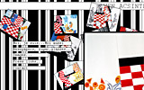Carmen Acsinte newspapers,sugar,glasses