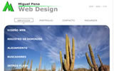 Miguel Pena - Web Design