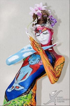 International bodyart fest in South Korea