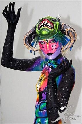 International bodyart fest in South Korea