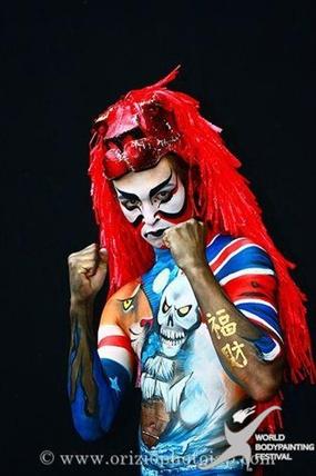 International bodyart fest in South Korea