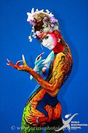 International bodyart fest in South Korea