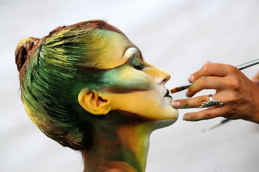 International bodyart fest in South Korea