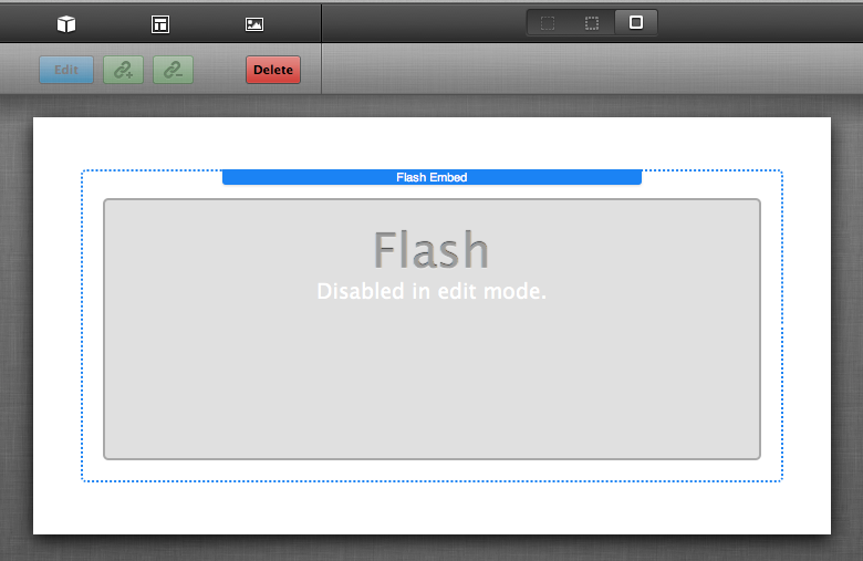 Why embed Flash