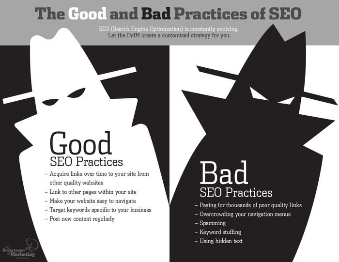 Good and the Bad of SEO