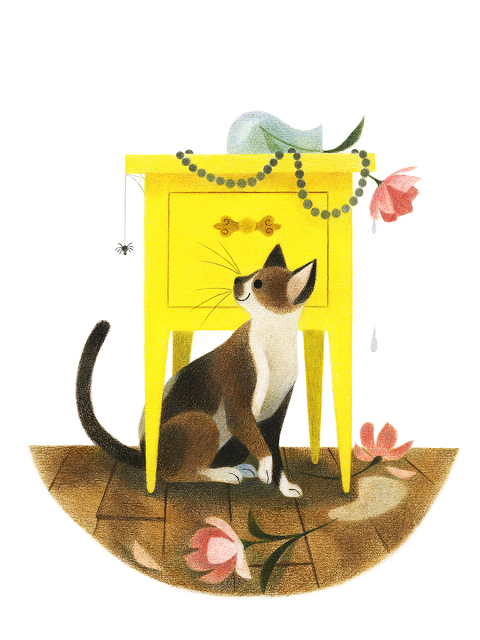 cat Illustrations by Genevieve Godbout