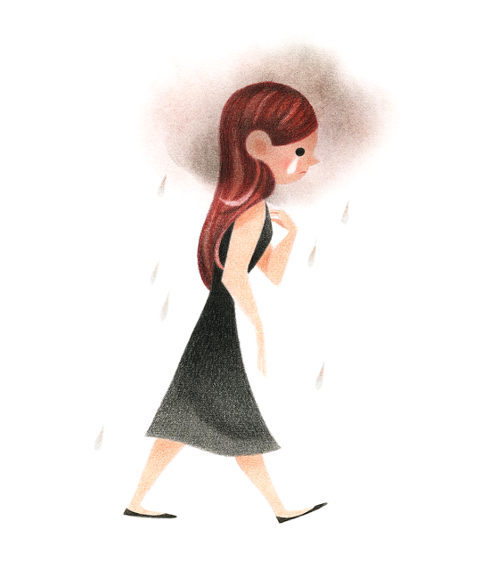 Girl Illustrations by Genevieve Godbout