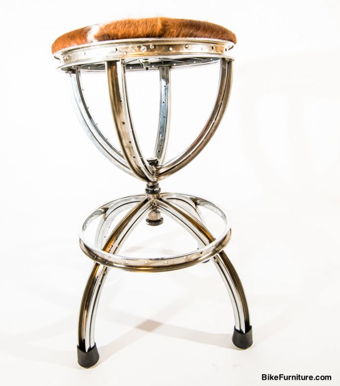 Furniture That Is Made From Old Bicycles from Bike Furniture Design