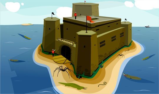22 People are in virtual prison on a social network website