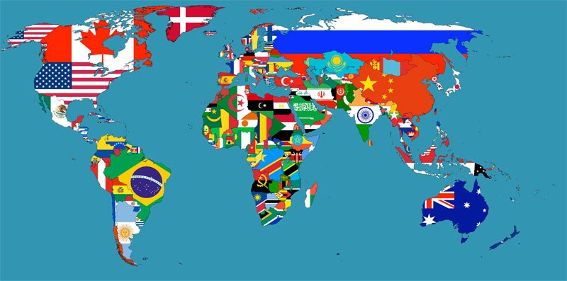 Different meaning of some countries flags