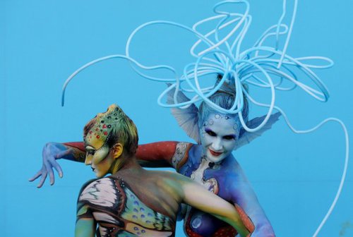 Masterpieces of bodyart