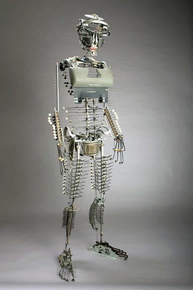Typewriters Morph Into Creepy Sci-Fi Creatures
