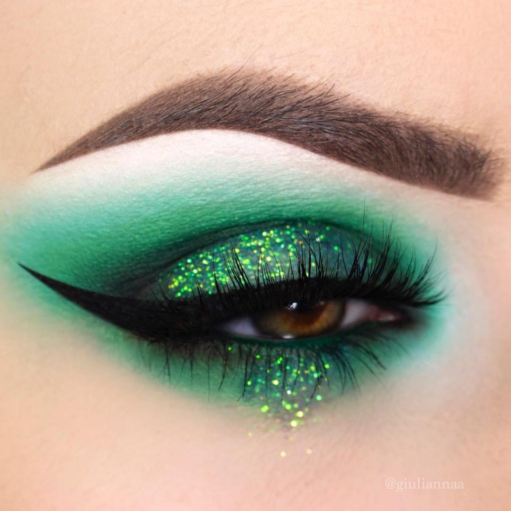 st paddys day eyeshadow looks