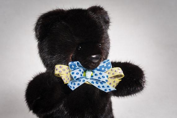 handcrafted teddy bear