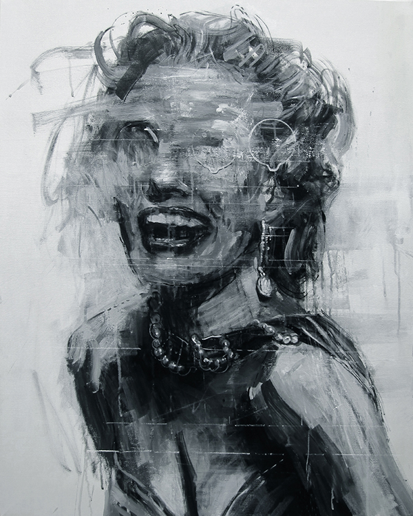 Marilyn Monroe Illustration by Kim Byungkwan