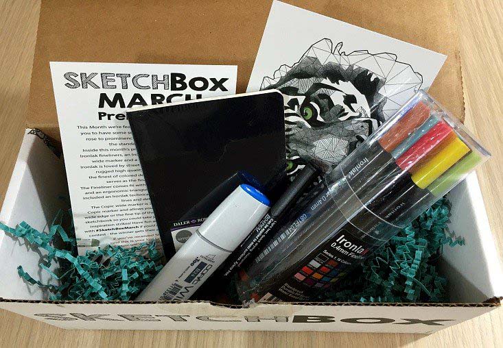 Sketch Box Subscription