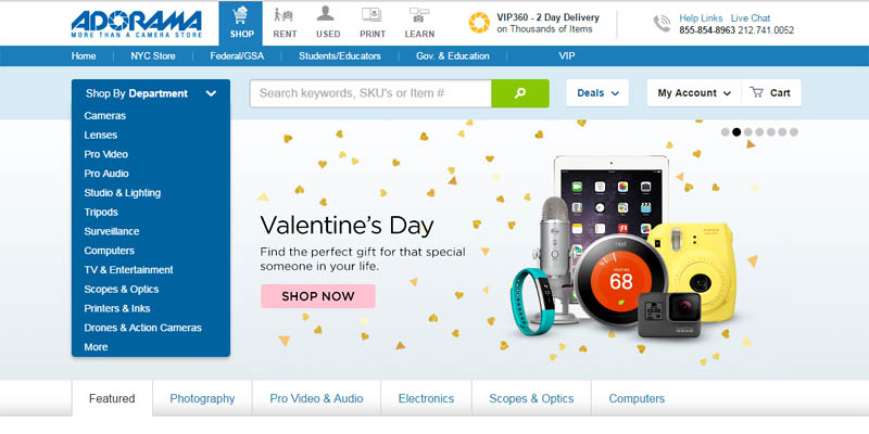 Best Professional Photography Shopping Website