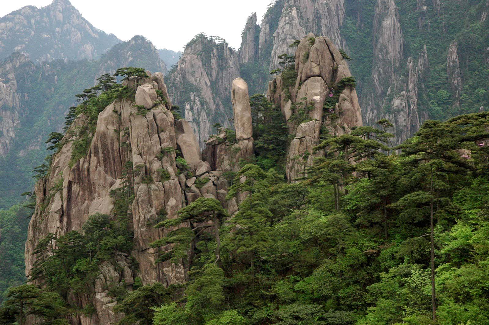 Huangshan Mountains.