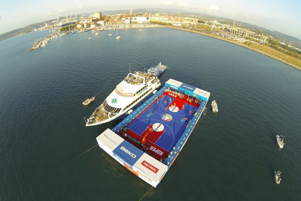 FIBA Court on the Sea