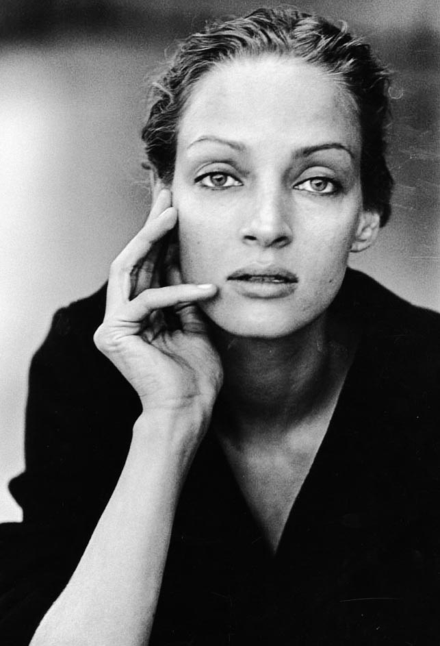 Photography by Peter Lindbergh_ uma Turman