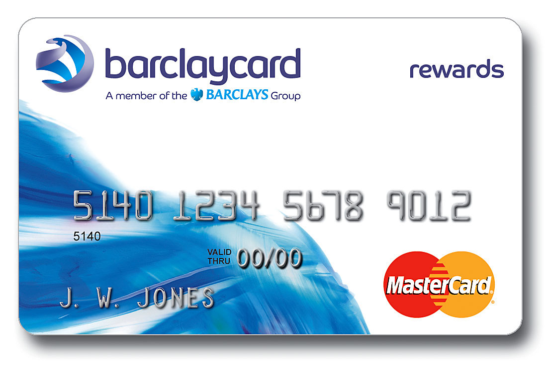 - Barclaycard Rewards MasterCard
