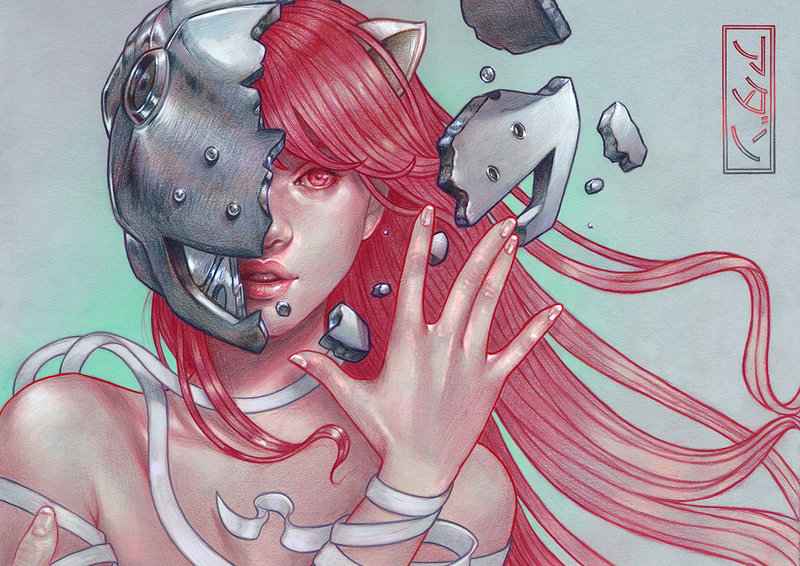 The Beauty of Female Figures in illustrations by Spanish Illustrator Marta Adán (8)