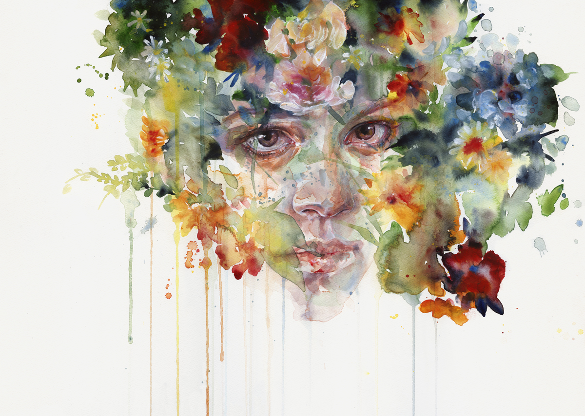 watercolor art Silvia Pelissero