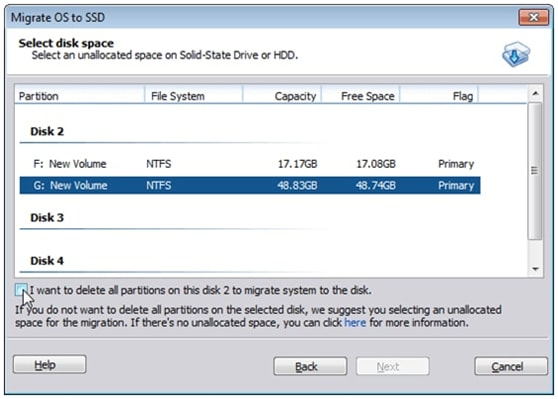 Free Transfer OS from HDD to SSD with AOMEI Partition Assistant 6.3_2