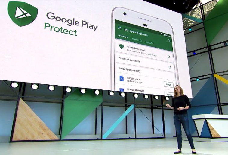 Play Protect Google monitors your apps