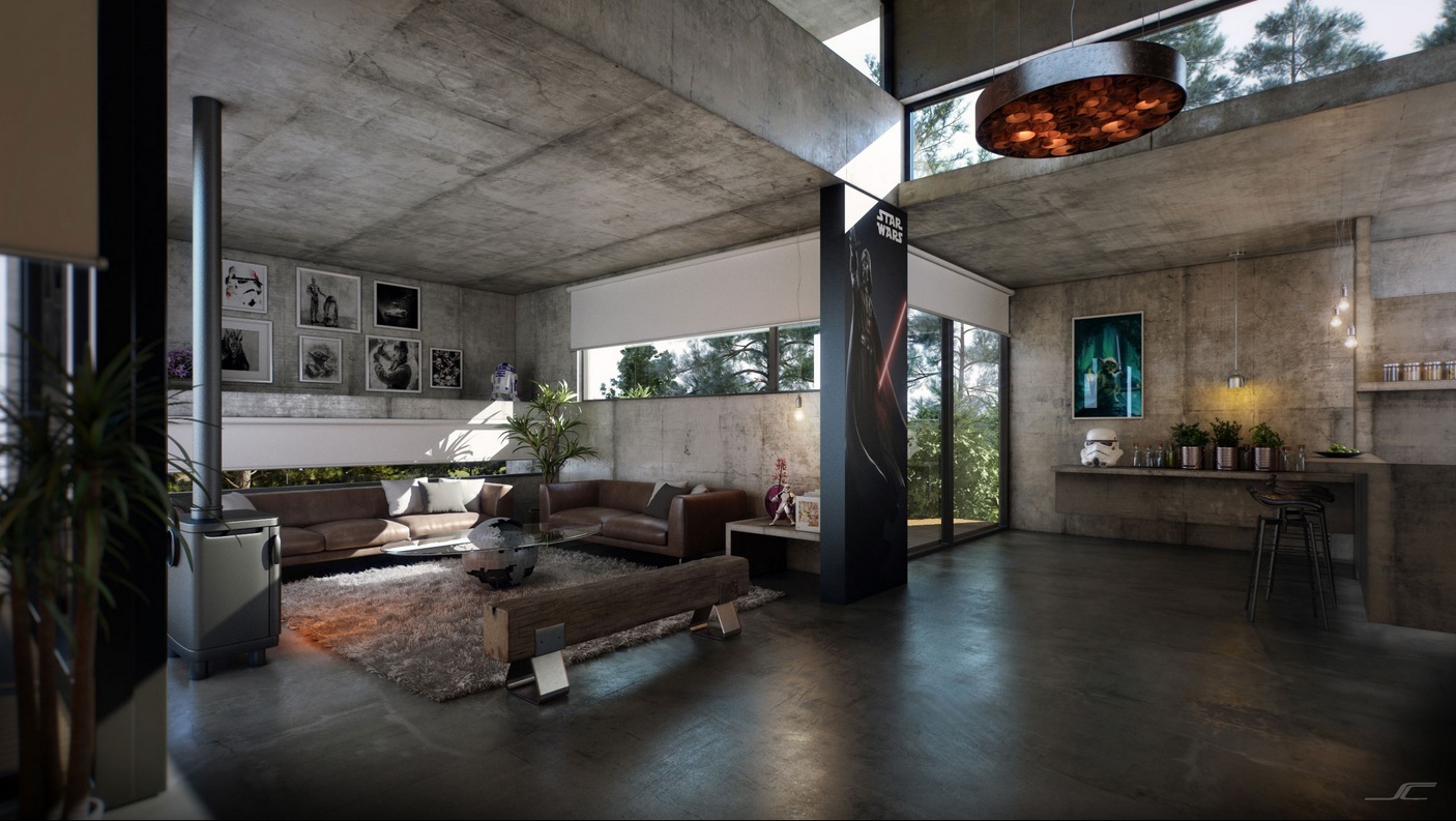 Concrete-interior trend 2018