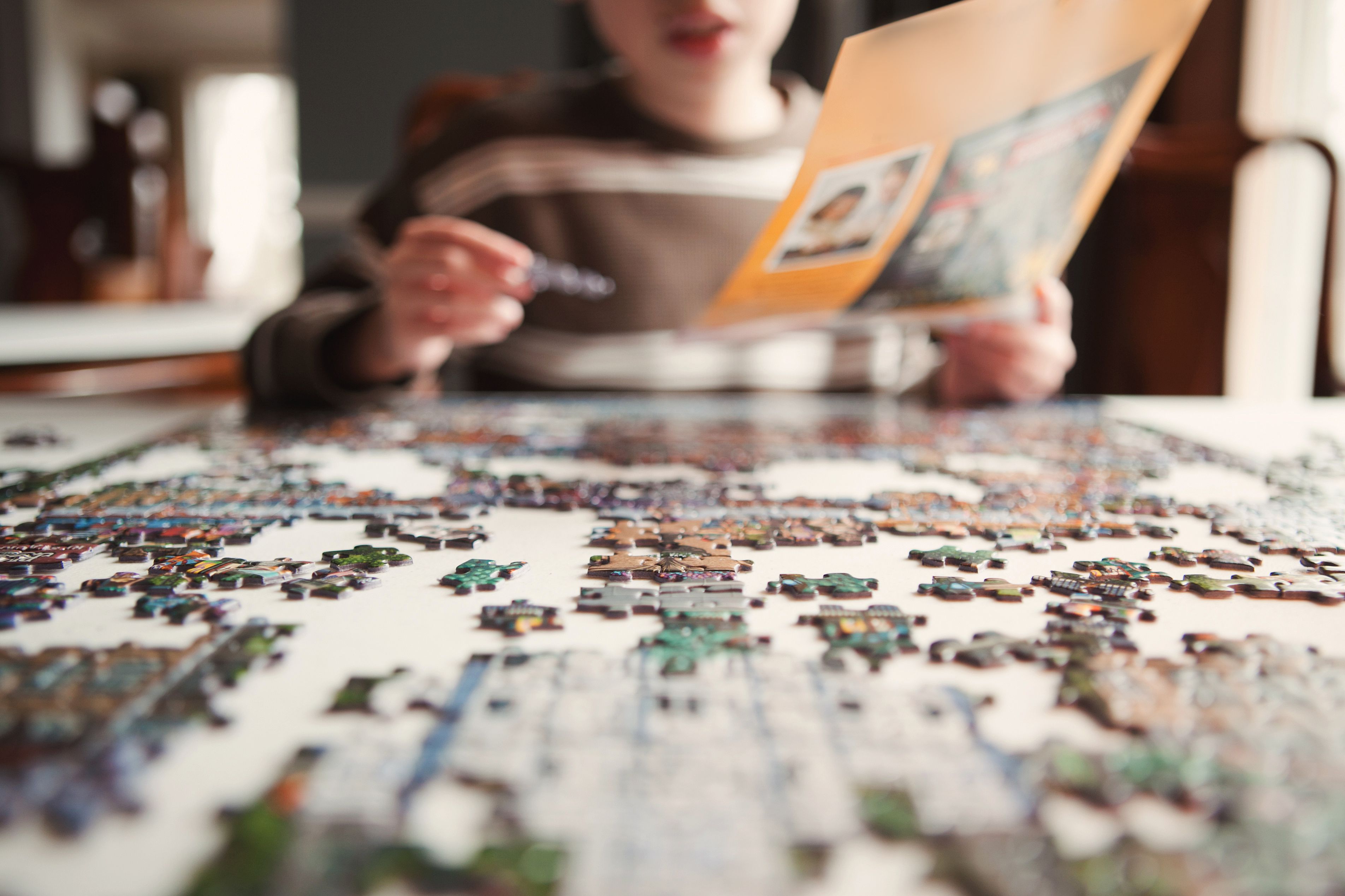 stress-free moments Puzzles