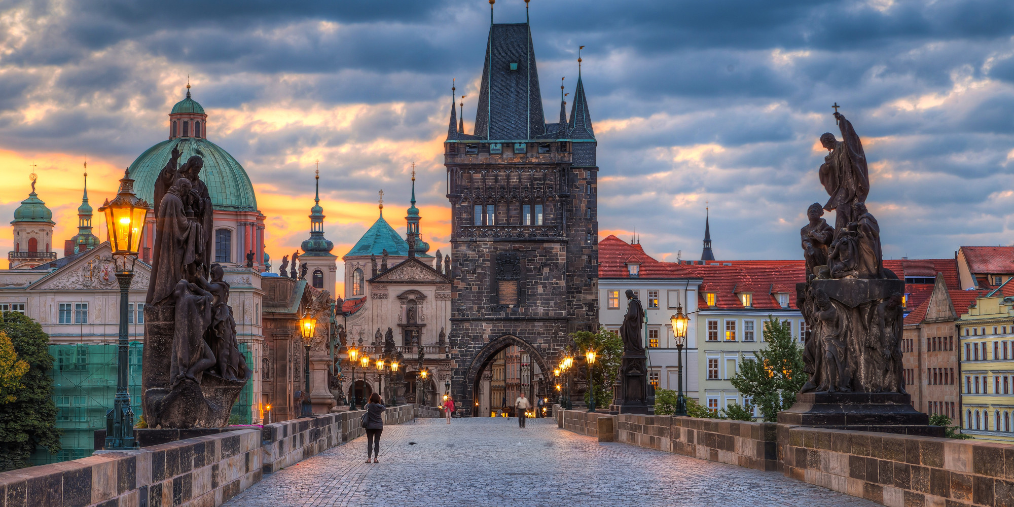 Prague -Charles Bridge morning