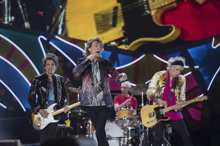 The Rolling Stones kick off their America Latina Olé Stadium Tour at Estadio Nacional in Santiago, Chile