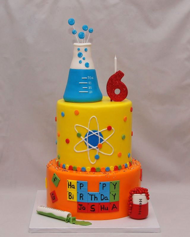 Science cake ideas