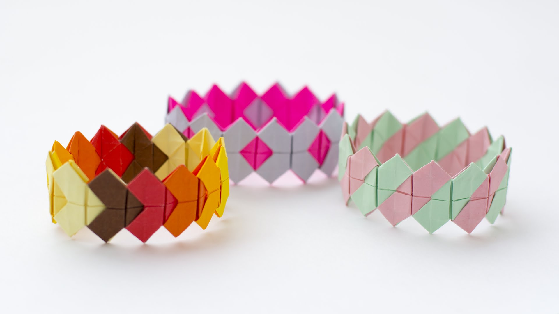 fancy paper bracelets should do the trick!