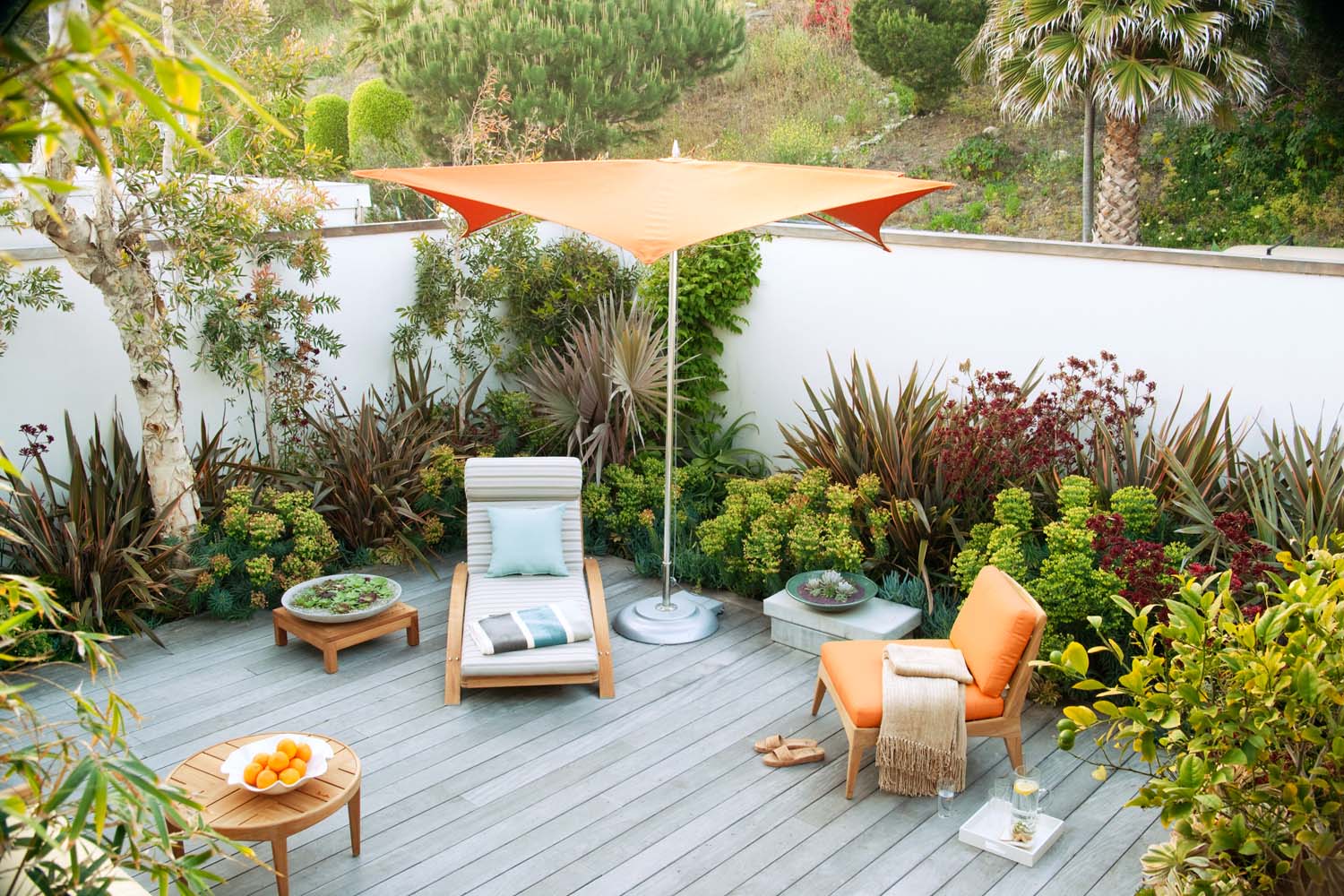 backyard, consider putting in a deck