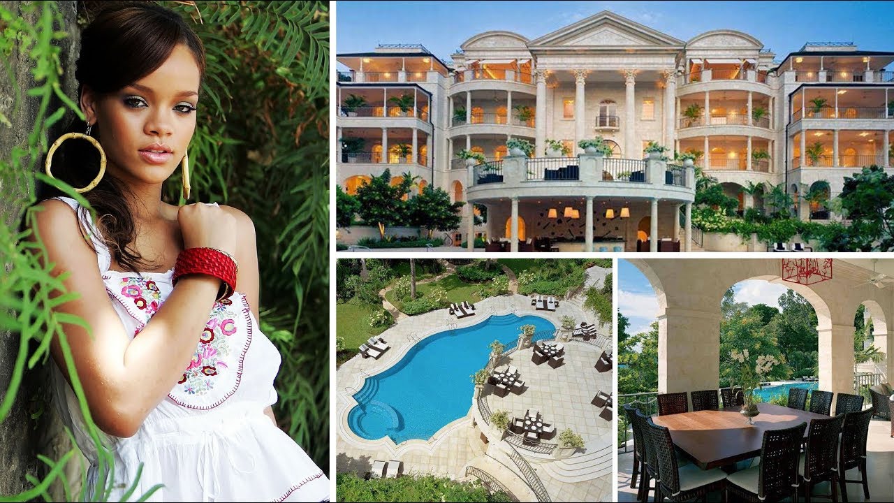 Rihanna's expensive celebrity mansion in Barbados