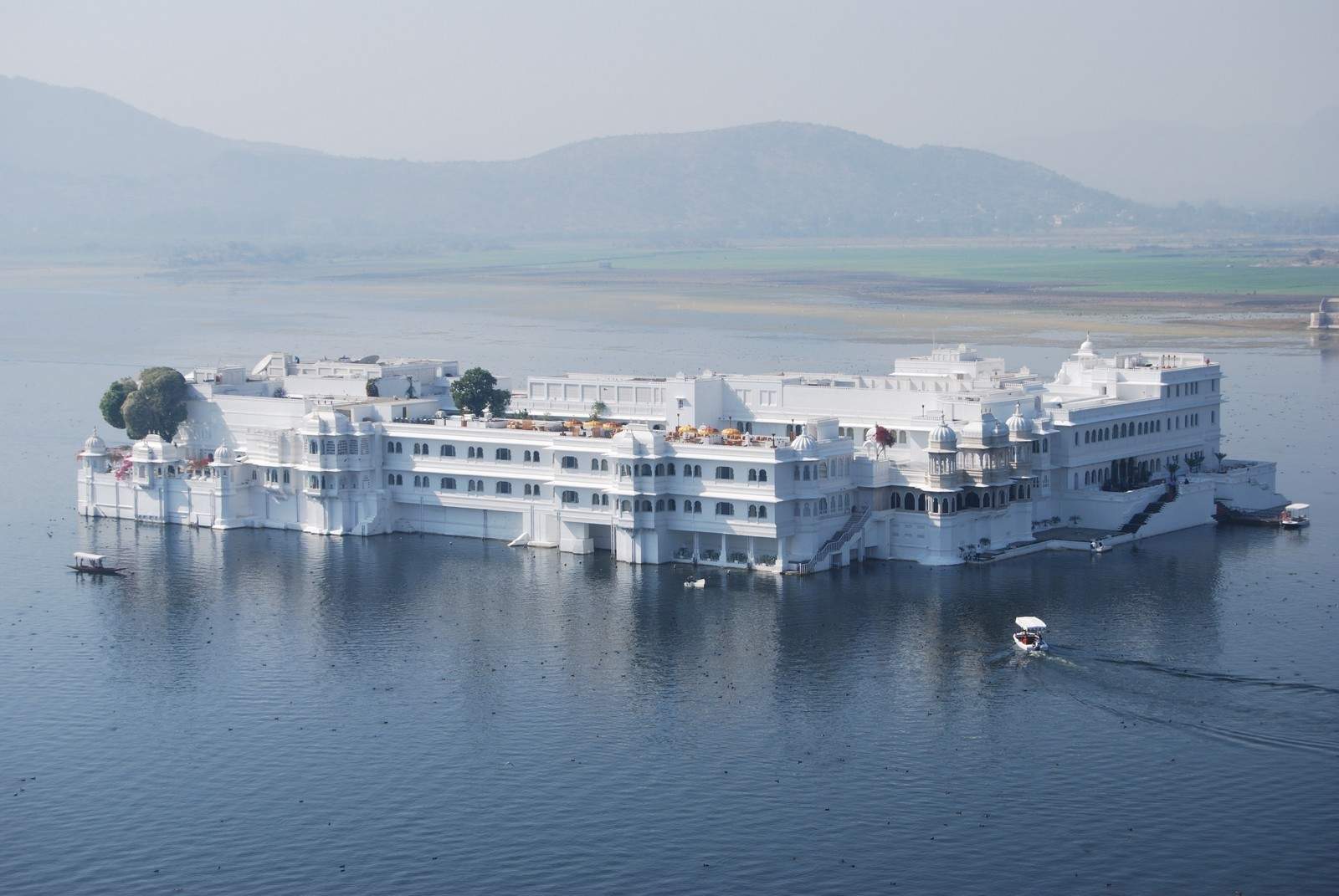 Taj Lake Palace Located on the Jag Niwas Island