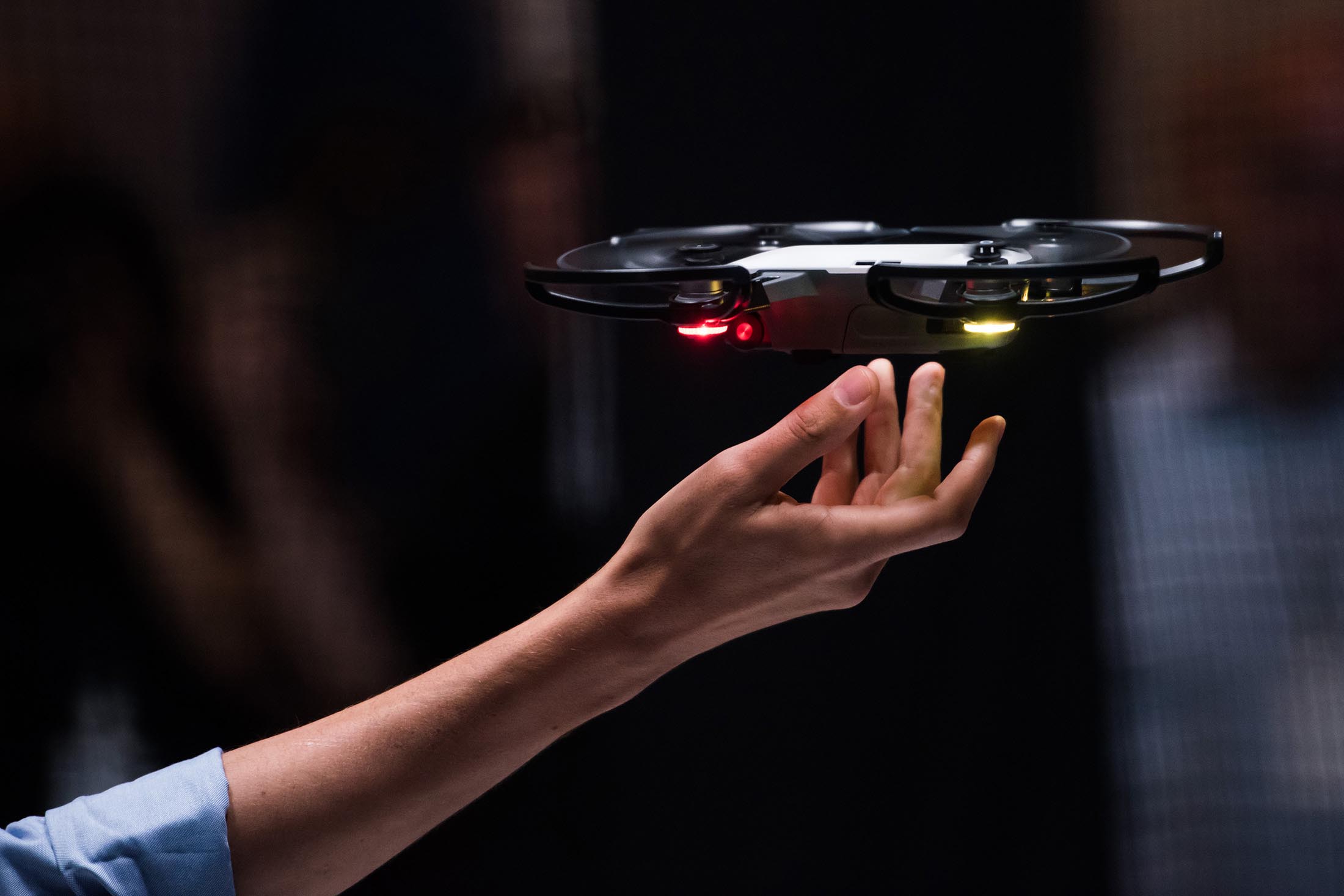  drones are able to be controlled through a mobile device,