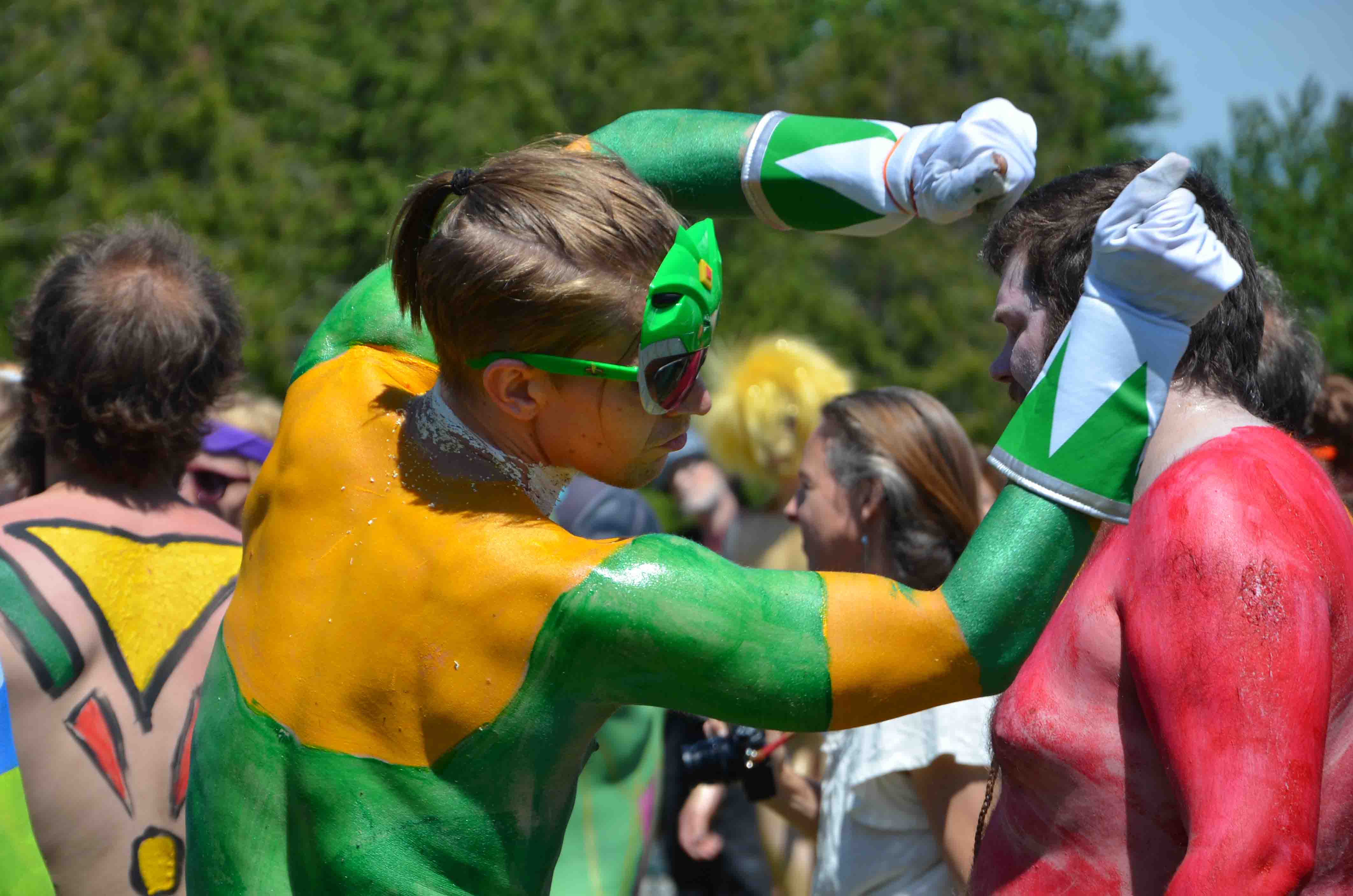 Fremont Solstice Parade art