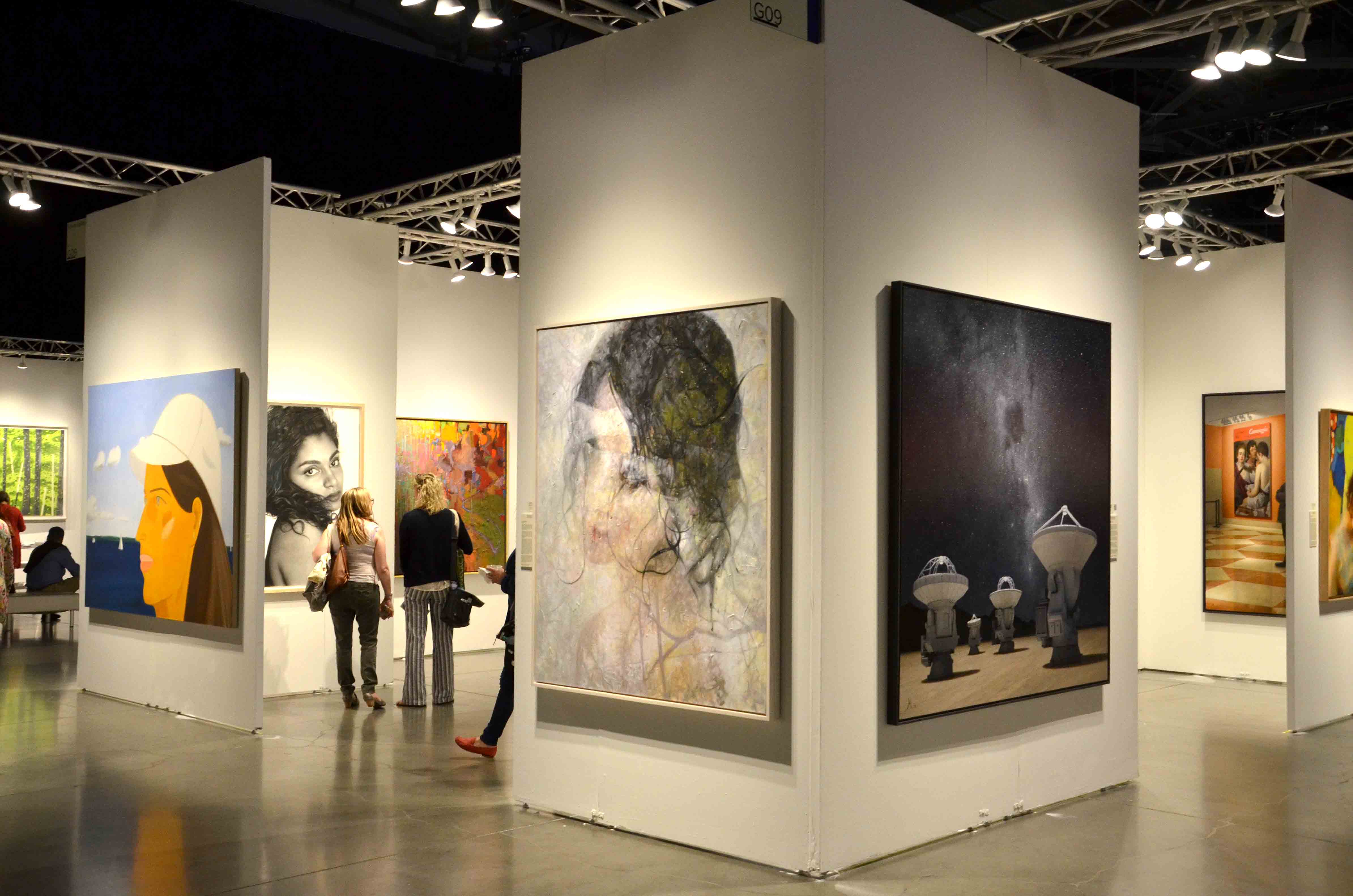 The collection of pictures from Seattle Art Fair.