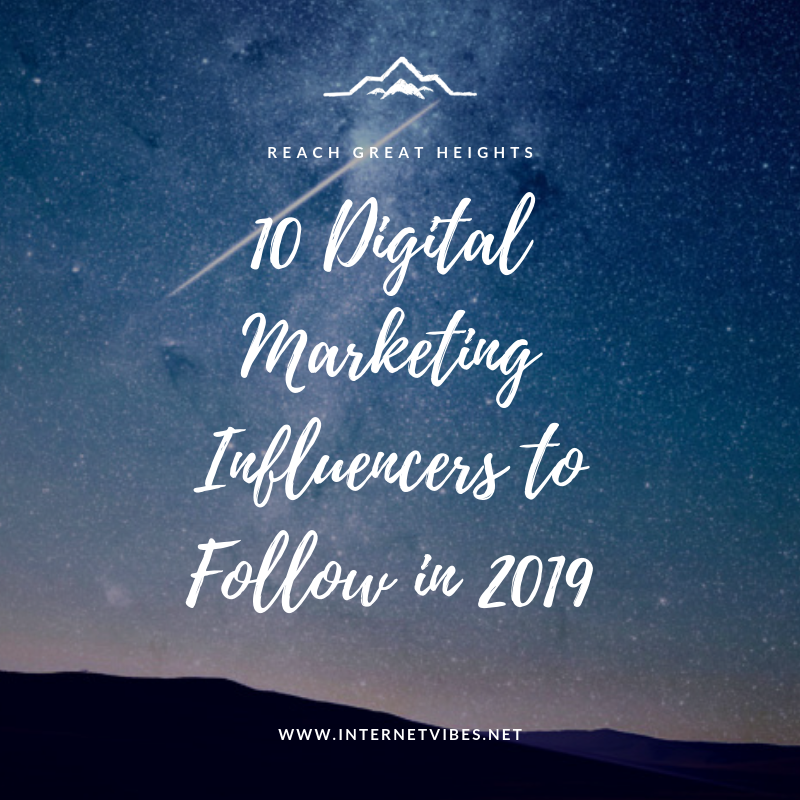 Digital Marketing Influencers